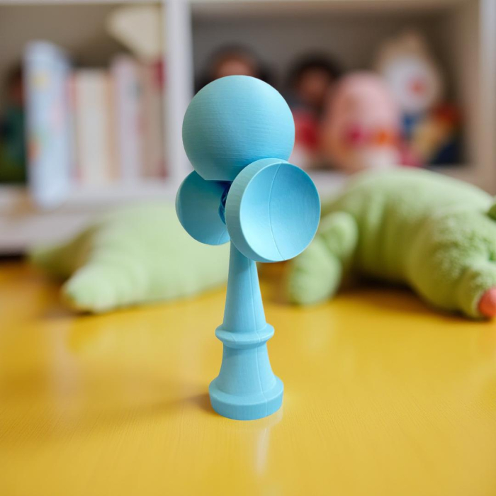 Kendama 3D - Albastru Deschis [3]