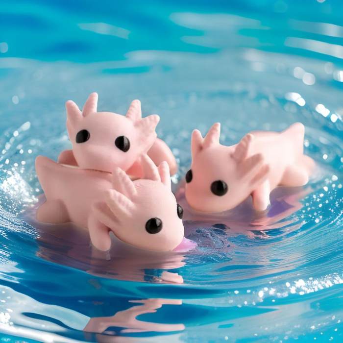 Pookie Baby AxolotI Figurina- Breloc [3]