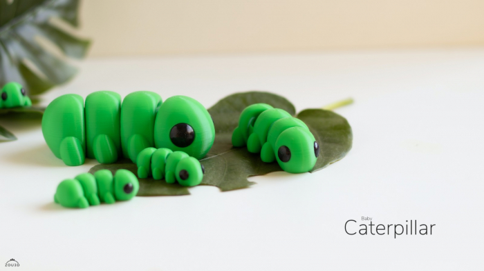 Pookie Baby Caterpillar Figurina- Breloc [2]