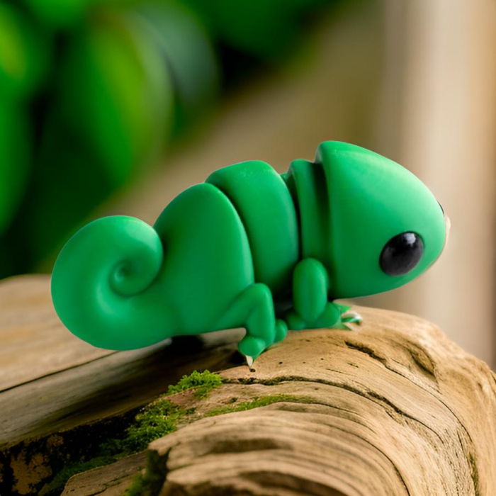 Pookie Baby Chameleon Figurina- Breloc [3]