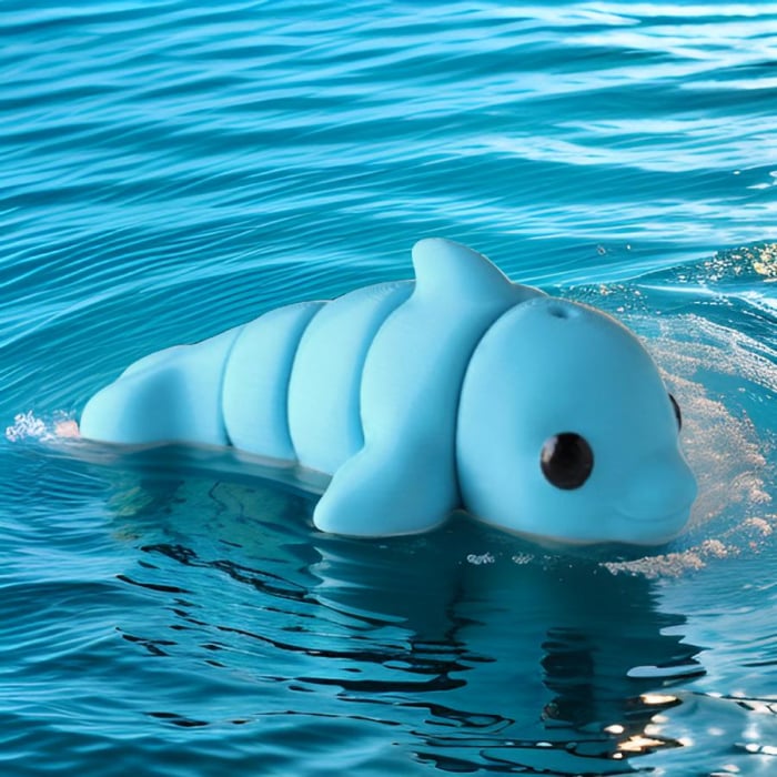 Pookie Baby Dolphin Figurina- Breloc [3]