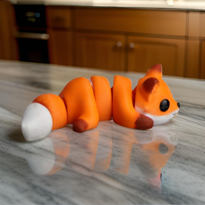Pookie Baby Fox Figurina- Breloc [3]