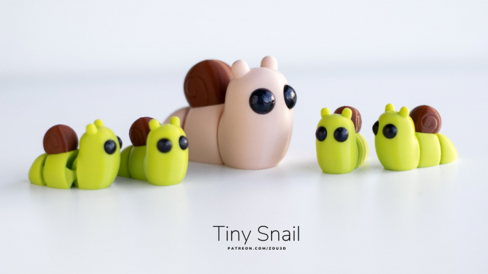 Pookie Baby Snail Figurina - Breloc [2]