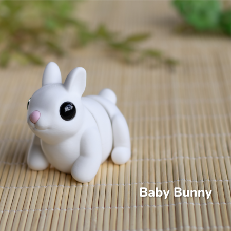 Pookie Baby Bunny Figurina - Breloc [2]
