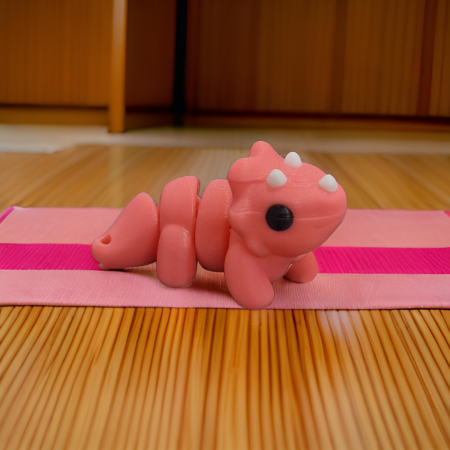 Pookie BabyTriceraptor Figurina - Breloc [3]