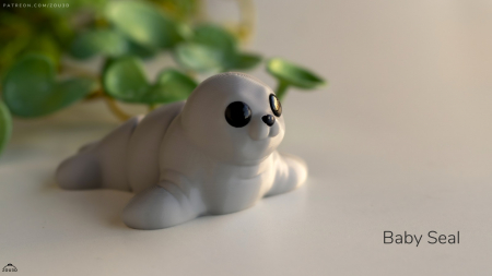 Pookie Baby Seal Figurina- Breloc [1]