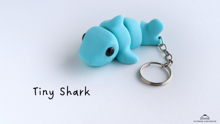 Pookie Baby Shark Figurina - Breloc [1]