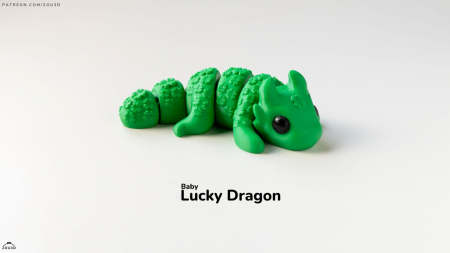 Pookie Baby Lucky Dragon Figurina- Breloc [1]