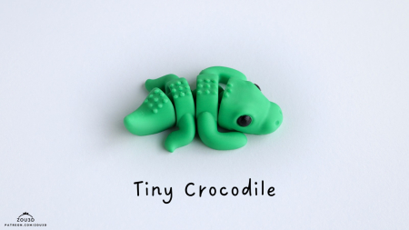 Pookie Baby Crocodile Figurina- Breloc [1]