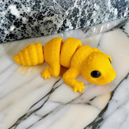Pookie Baby Leopard Gecko Figurina- Breloc [2]
