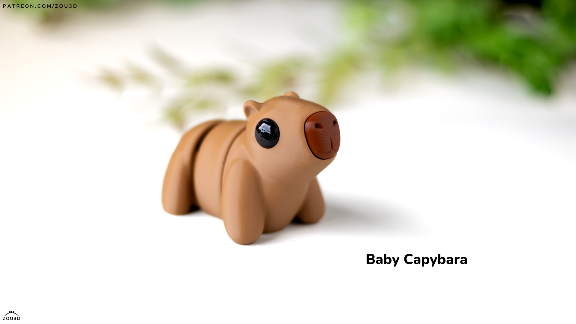 Pookie Baby Capybara Figurina- Breloc [1]
