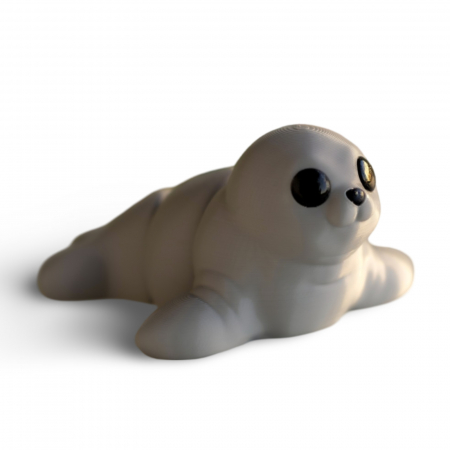Colectia Pookie - Pookie Baby Seal Figurina- Breloc