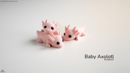 Pookie Baby AxolotI Figurina- Breloc [1]