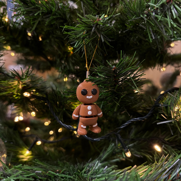 Ornament Omulet de Turtă Dulce pentru bradul de Crăciun [1]