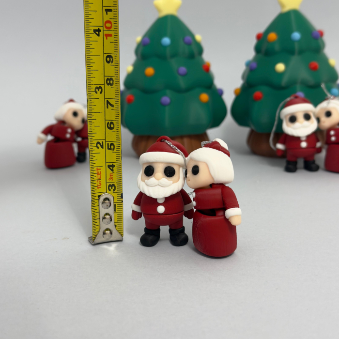 Set ornamente brad Moș și Doamna Crăciun – cadou Crăciun [2]