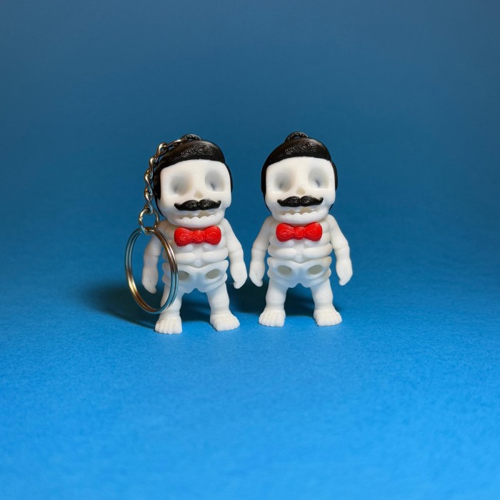 Scheletul Gentleman – Mustață, Păr și Papion [3]