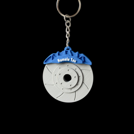 Produse Personalizate - Breloc Disc de Frana Personalizat pentru Pasionati Auto