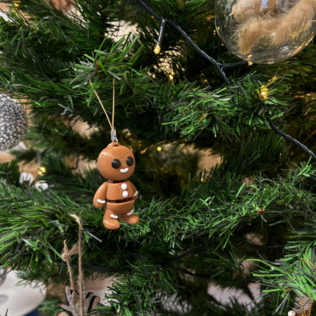 Ornament Omulet de Turtă Dulce pentru bradul de Crăciun [1]