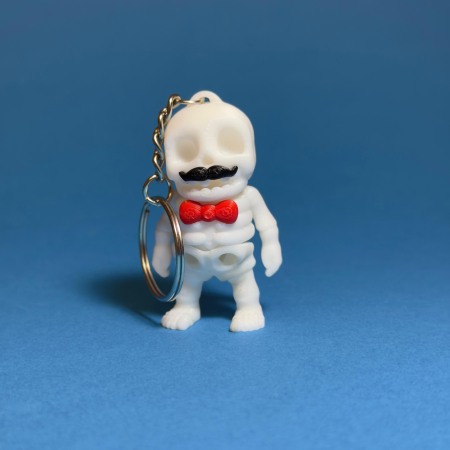 Scheletul cu Mustață și Papion – Eleganța Înfricoșătoare [1]