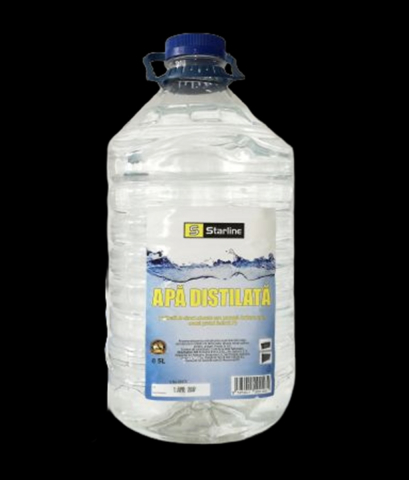 Apă distilată / demineralizată - Apă distilată STARLINE 5L