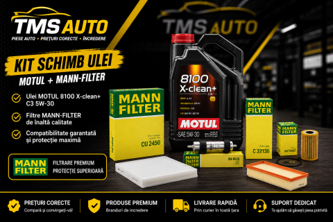 Kituri revizie - Kit Revizie Audi A4 A5 Q5 2.0 TDI Motul 5W30 MANN-FILTER