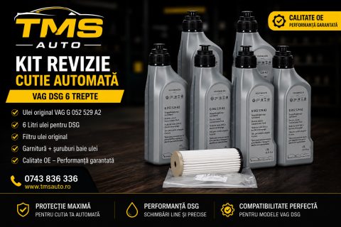 Kituri revizie cutie automată - Kit revizie DSG 7 trepte DQ381 0GC – 6L ulei original VAG + filtru