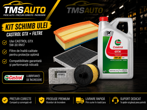 Kituri revizie - Kit revizie Dacia 0.9 TCe Castrol GTX RN17 5W-30 filtre Renault QWP