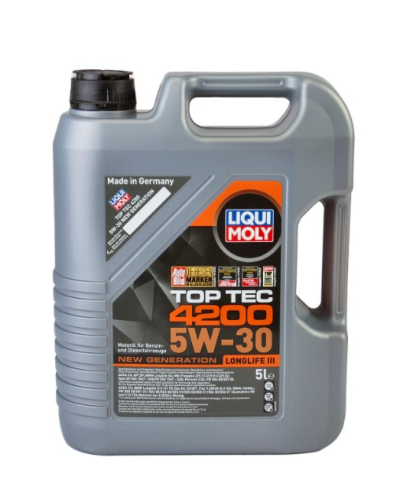 Uleiuri motor - LIQUI MOLY Top Tec 4200 5W-30 New Generation 5L cod 8973