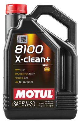Produse - Ulei motor Motul 8100 X-Clean+ 5W-30 5L