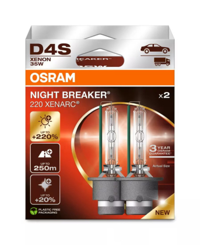 Becuri auto - OSRAM XENARC NIGHT BREAKER 220 D4S