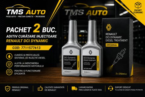 Aditivi - Pachet 2 buc Aditiv Original Renault DCI Dynamic Diesel 250 ml 7711577613