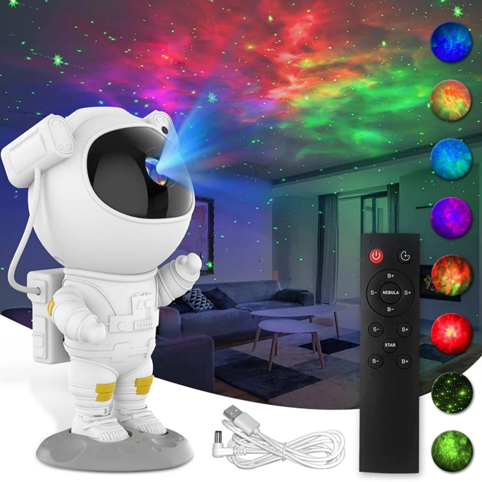 Astronaut Cu Proiectie Cosmica Univers , Stele ,Constelatii, LED Cu Telecomanda [2]