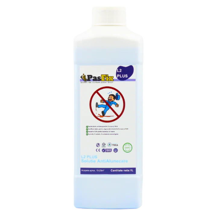 Soluție Antialunecare PasFix L2 PLUS 1L – Siguranță profesională pentru băi, bucătării, birouri și coridoare [2]