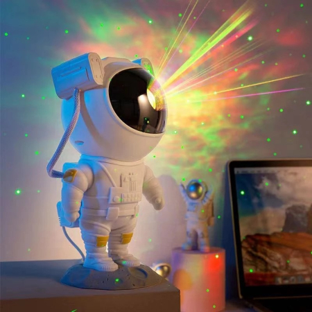 CASA SI GRADINA - Astronaut Cu Proiectie Cosmica Univers , Stele ,Constelatii, LED Cu Telecomanda