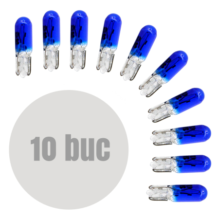 Becuri Halogen Auto - Bec pentru bord T5 12V 2W - set de 10 - CARGUARD