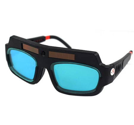 Scule Si Accesorii - Ochelari de Sudură Profesionali cu Lentile Duble, Întunecare Automată și Alimentare Solară