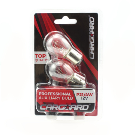 Becuri Halogen Auto - Set 2 becuri P21/4W - CARGUARD