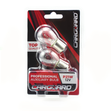 Becuri Halogen Auto - Set de 2 becuri P21W - incolor - CARGUARD