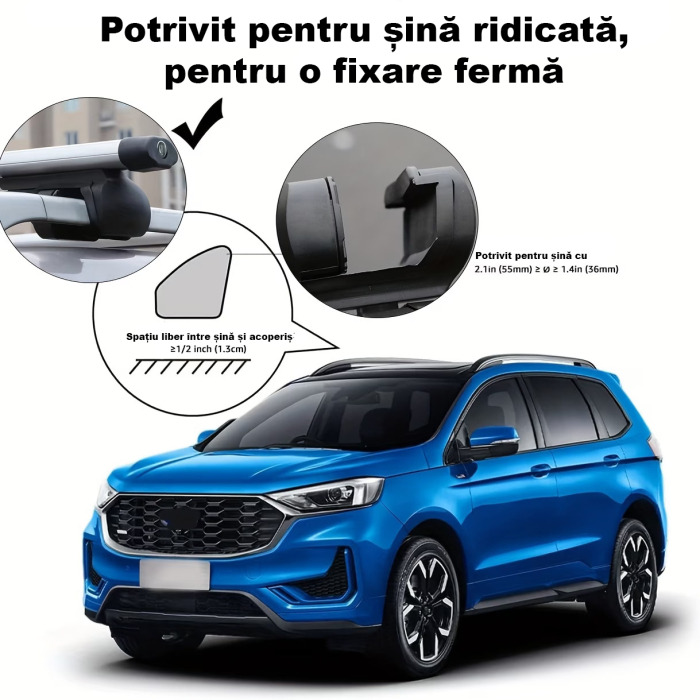 Set de 2 Bare pe acoperis (Railing) (SPO51) [3]