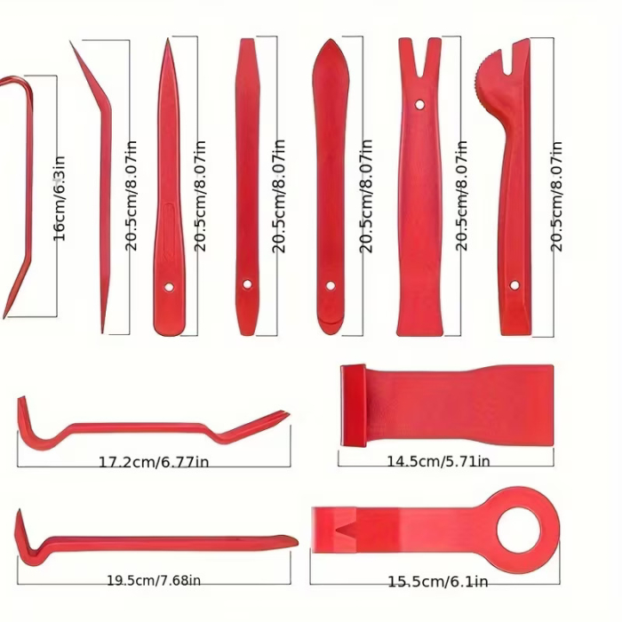Set de scule pentru deomantarea plasticului [4]