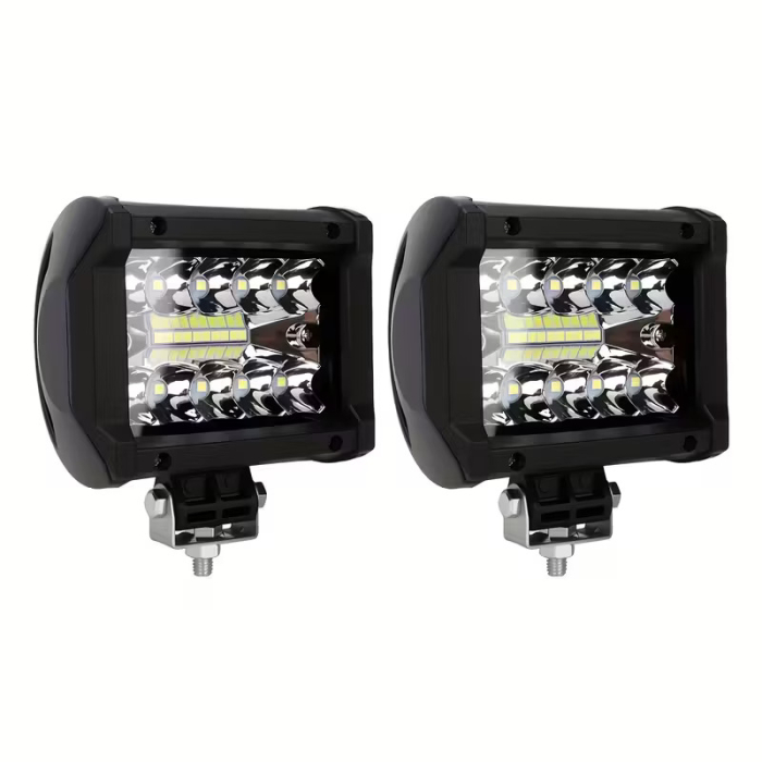 Set 2 faruri led (10cm x 8cm) [3]