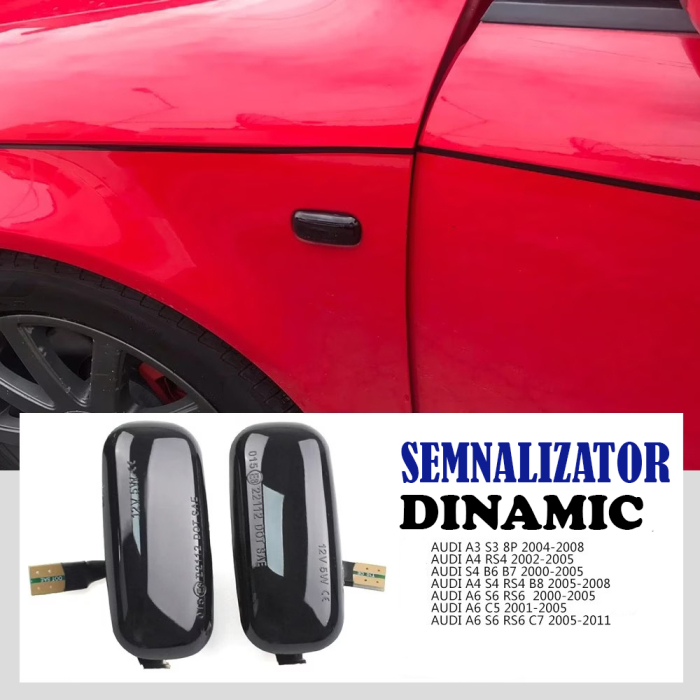 Set 2 viratoare în aripă Audi (A4,A6 2000-2005) [2]