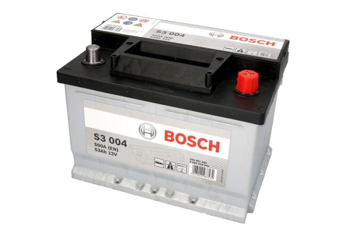 Аккумулятор BOSCH 12В 53Ач/500A S3 (P+ 1) 242x175x175 B13 (пуск) [1]