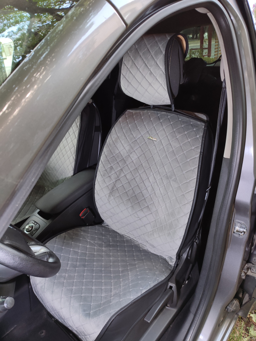 CH013/GR Накид.-чехол альк.серая (2шт) [1]