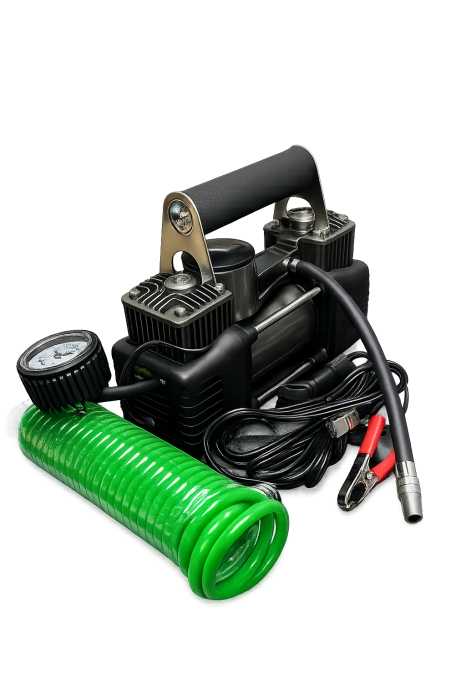 Compresor cu 2 cilindri URAGAN 90170 [2]