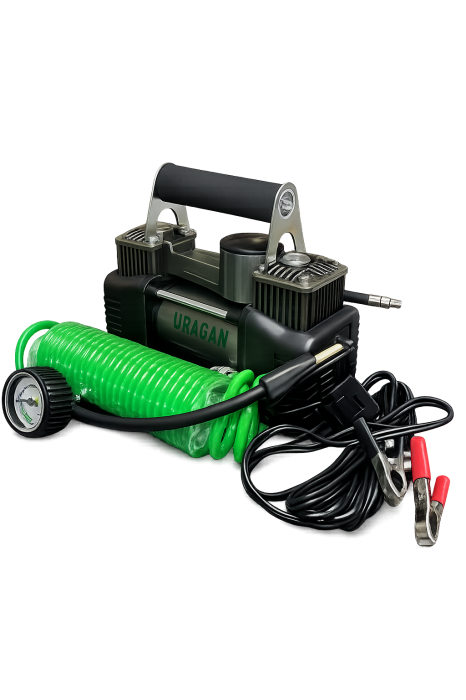 Compresor cu 2 cilindri URAGAN 90170 [3]