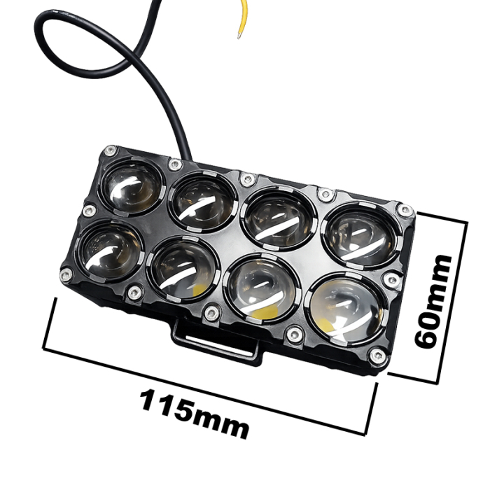 Far 8 led (alb-galben) (buc) [4]