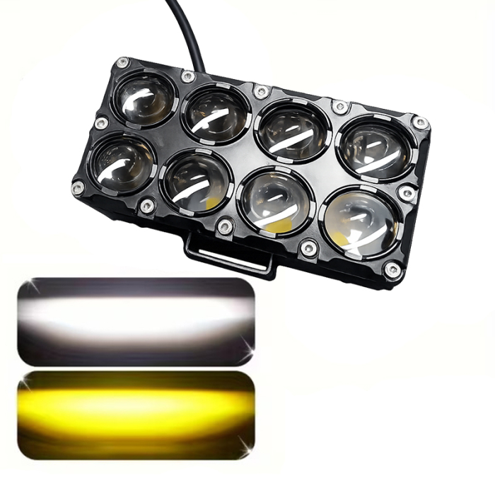 Far 8 led (alb-galben) (buc) [3]