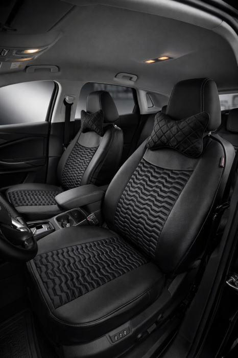 Huse auto (CH7007) NEGRU 5 locuri [2]