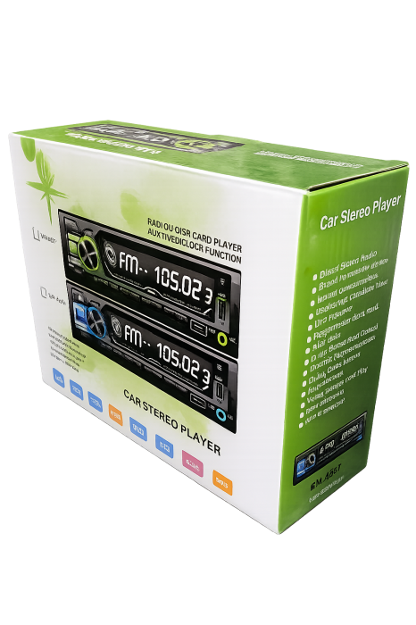 Magnetola 1DIN (6602) [4]